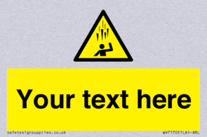 Custom Falling Ice sign